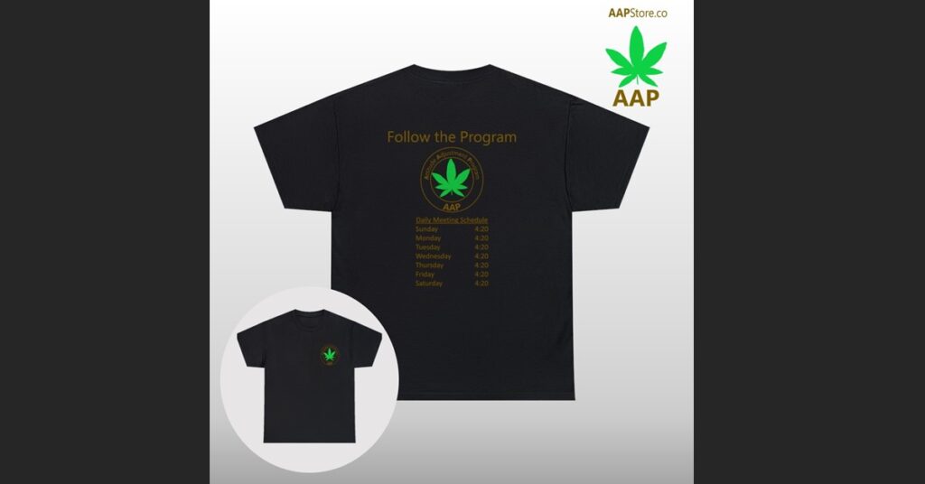 Follow The Program AAP Daily 420 2-Sided T-Shirt