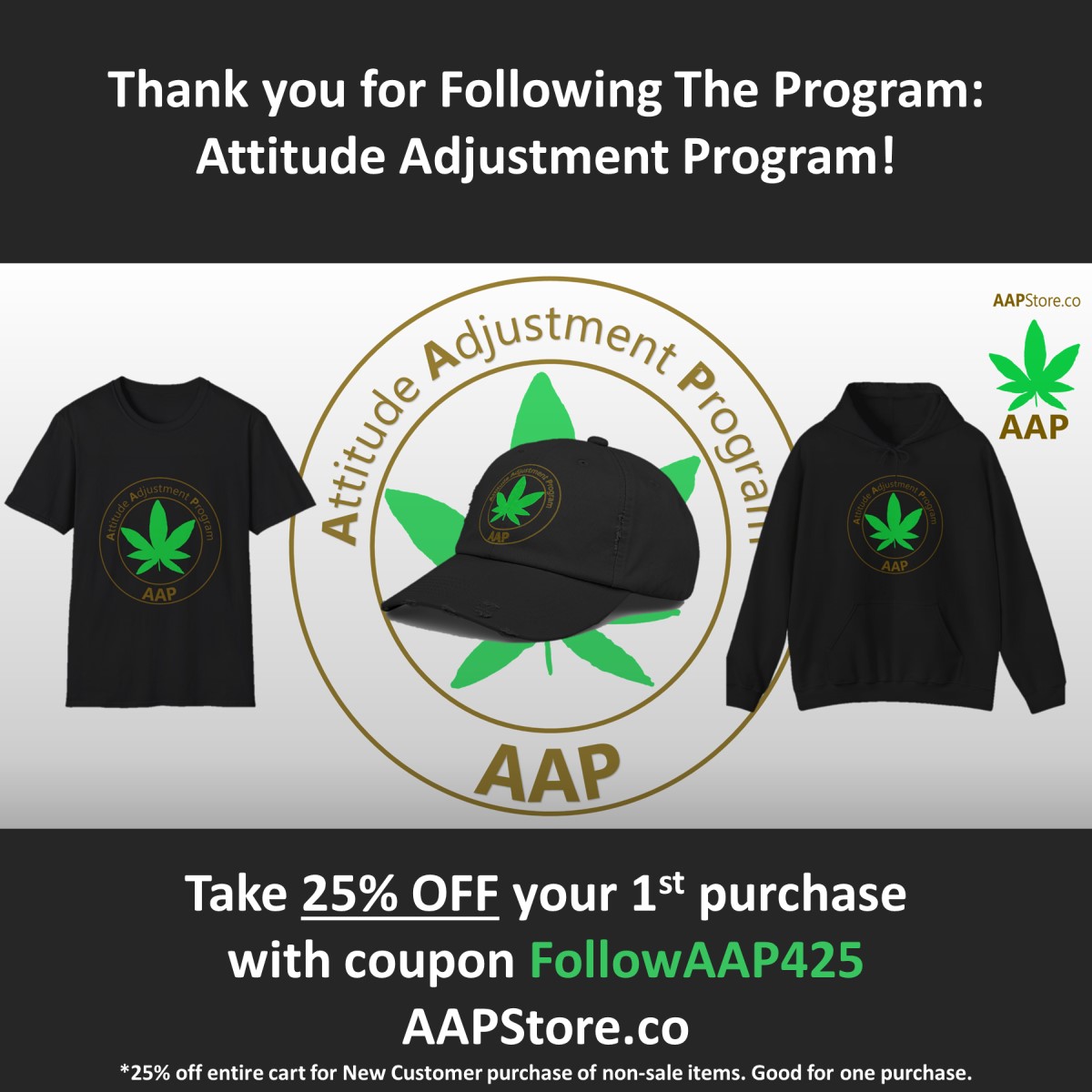 Follow The Program AAP 25% Off