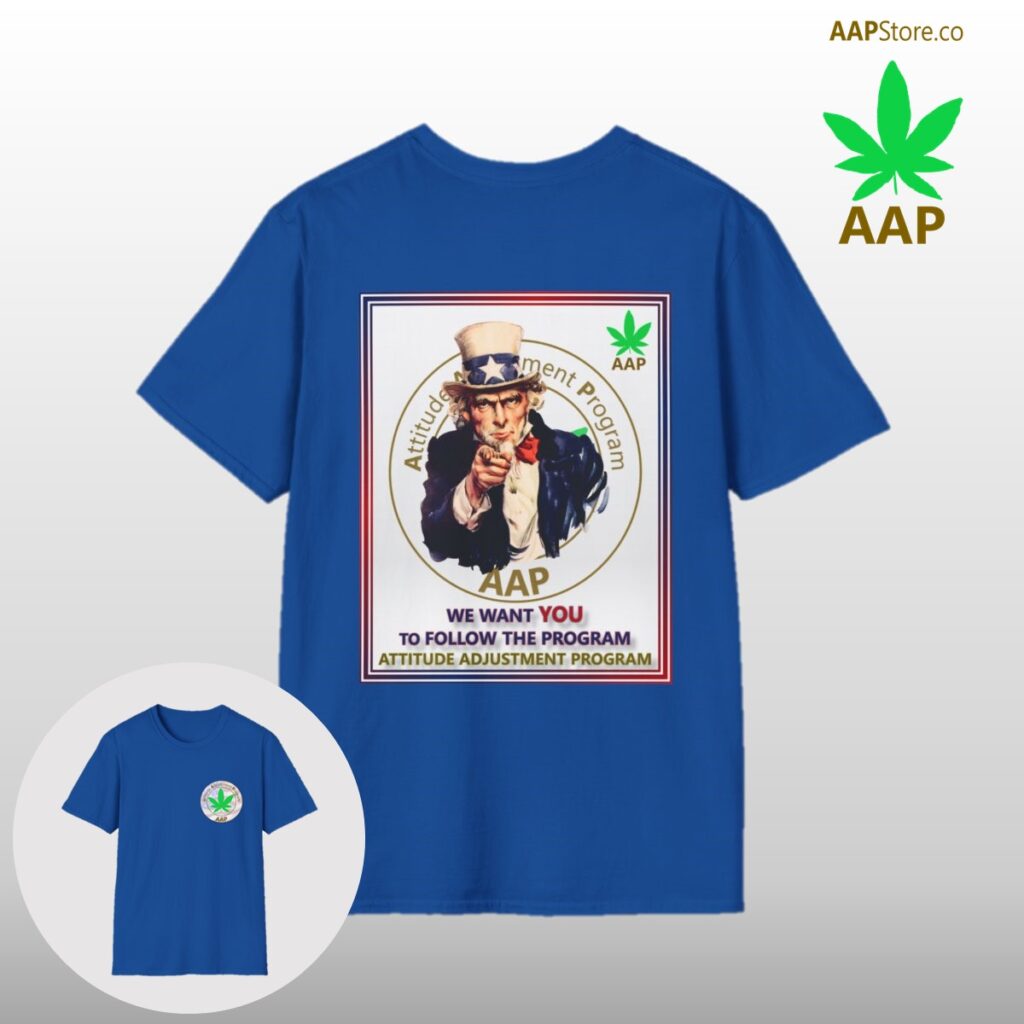 AAP Original We Want You To Follow The Program 2-Sided Tee