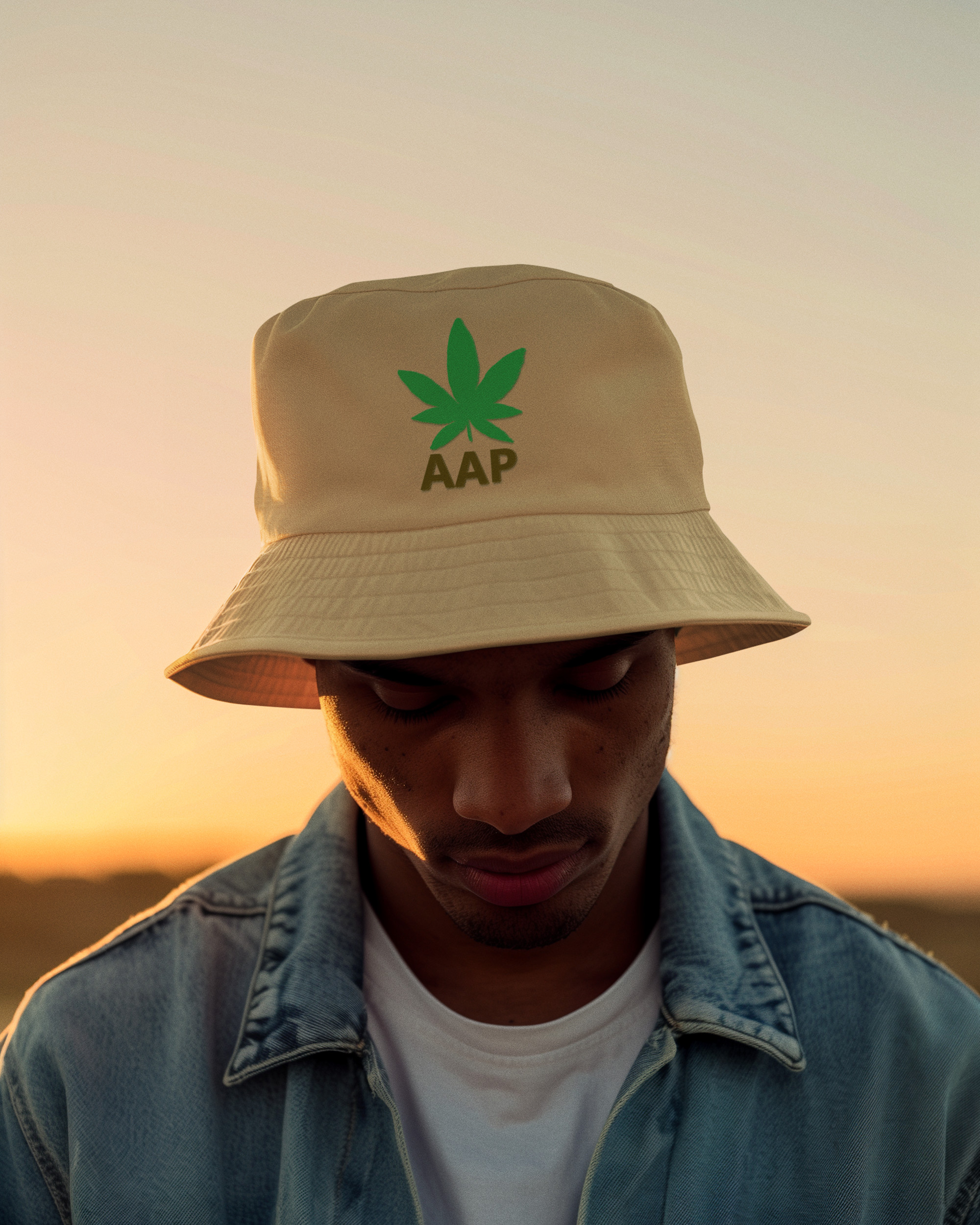 Follow The Program AAP Original Tan Bucket Hat