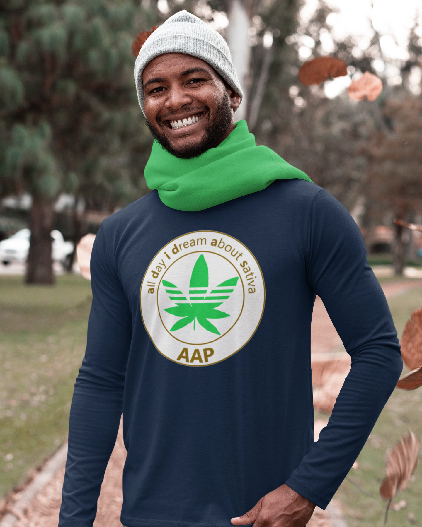 Follow The Program AAP Original All Day I Dream About Sativa Long Sleeve Tees