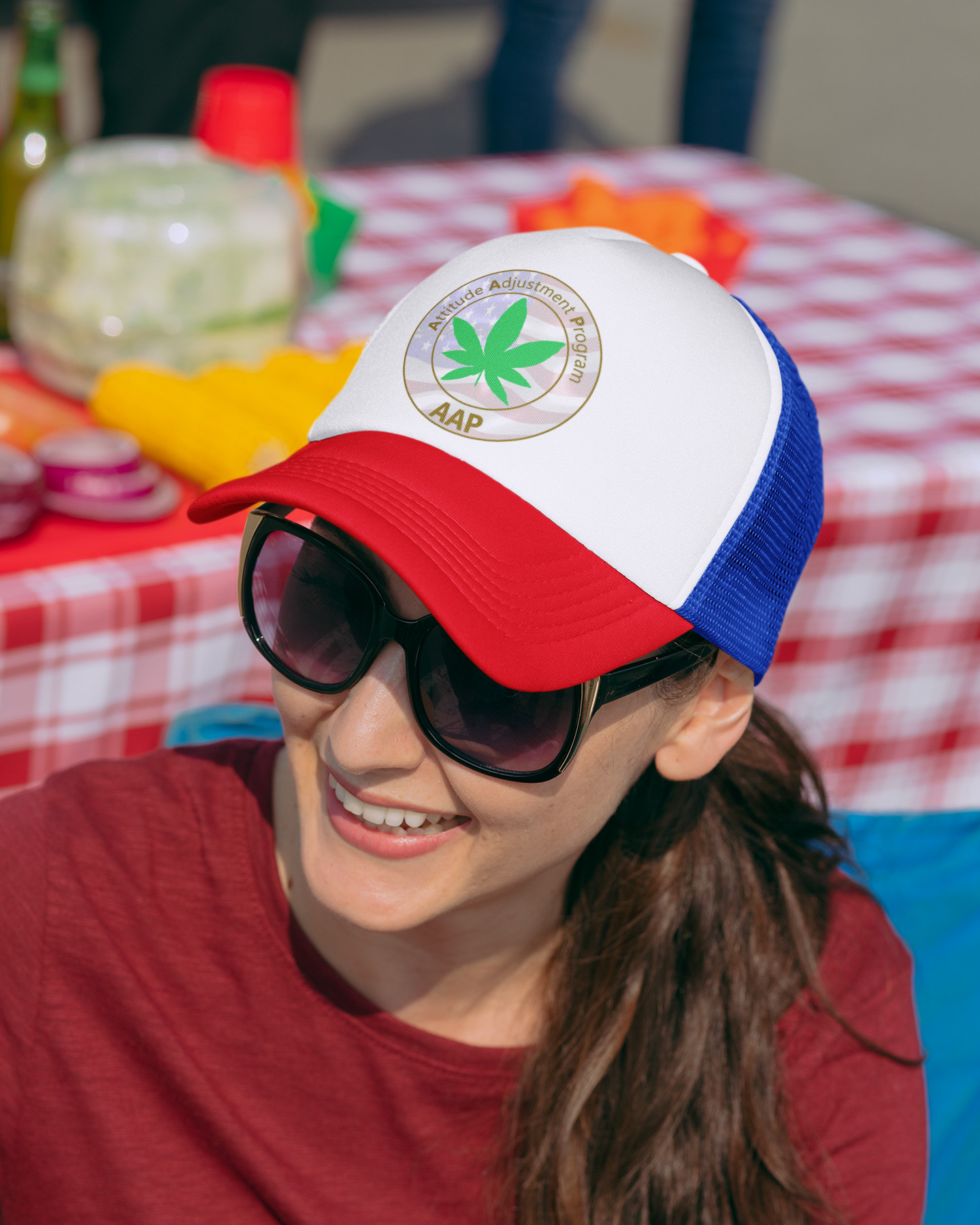 Puff It Up For Freedom AAP Original Trucker Hat