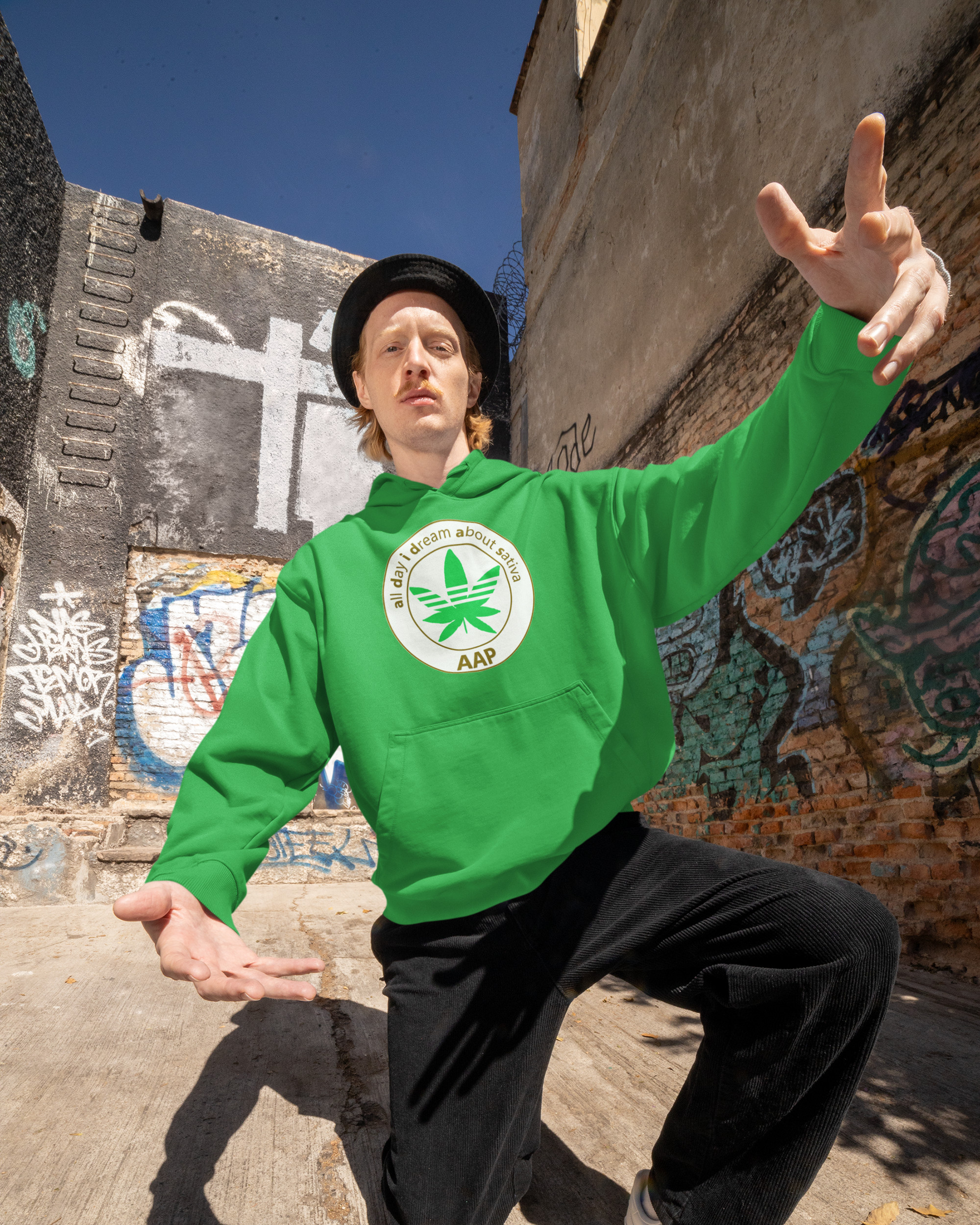 Follow The Program AAP Original All Day I Dream About Sativa Hoodies