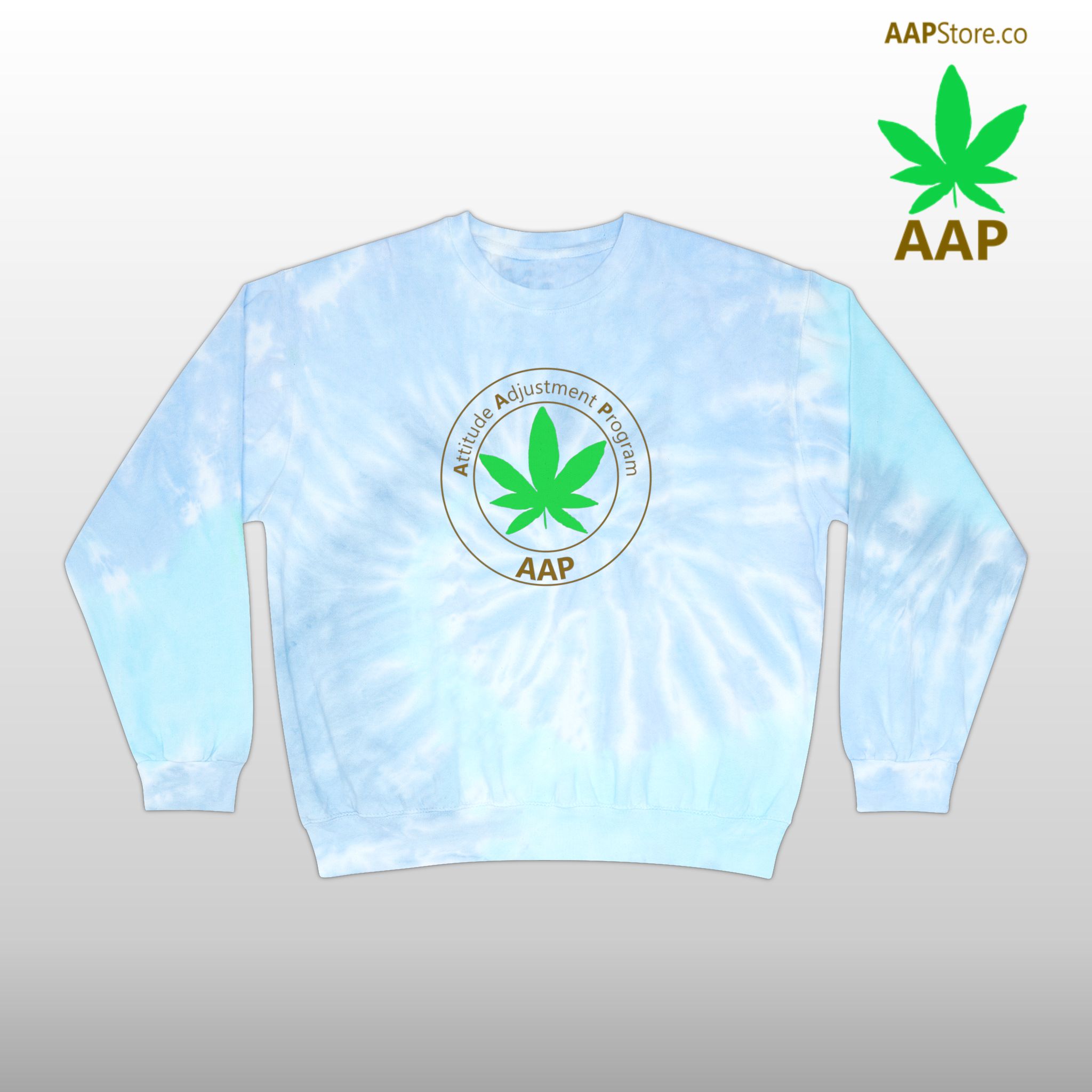 Follow The Program AAP Original Tie-Dye Sweatshirt - Image 2