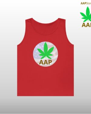 Puff It Up For Freedom AAP Original AttitudeAdjustment.shop Freedom Logo Tank Top