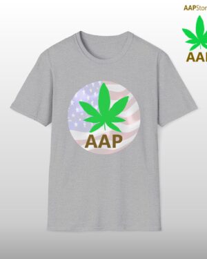 Puff It Up For Freedom AAP Original AttitudeAdjustment.shop Freedom Logo Tee