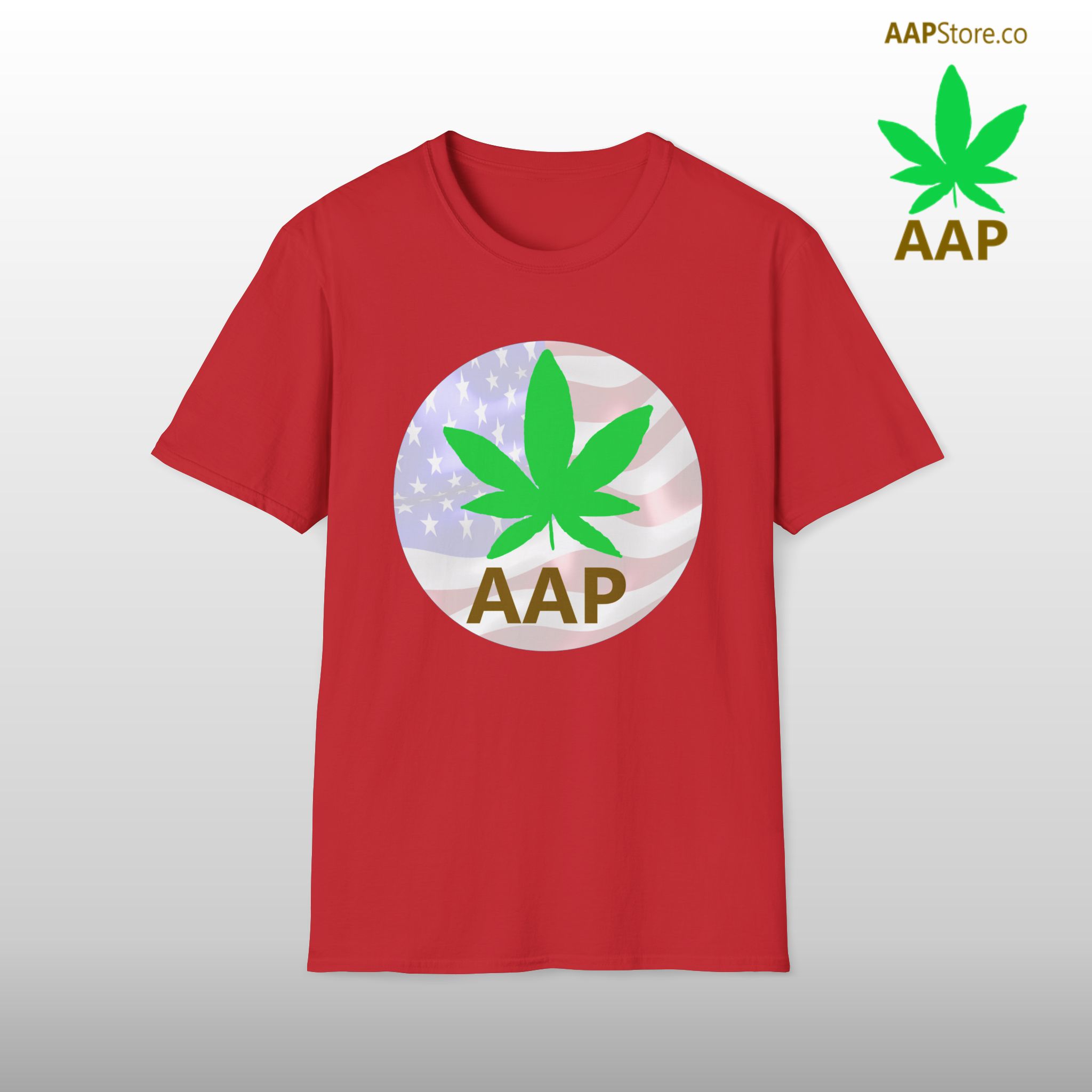 Puff It Up For Freedom AAP Original AttitudeAdjustment.shop Freedom Logo Tee - Image 5