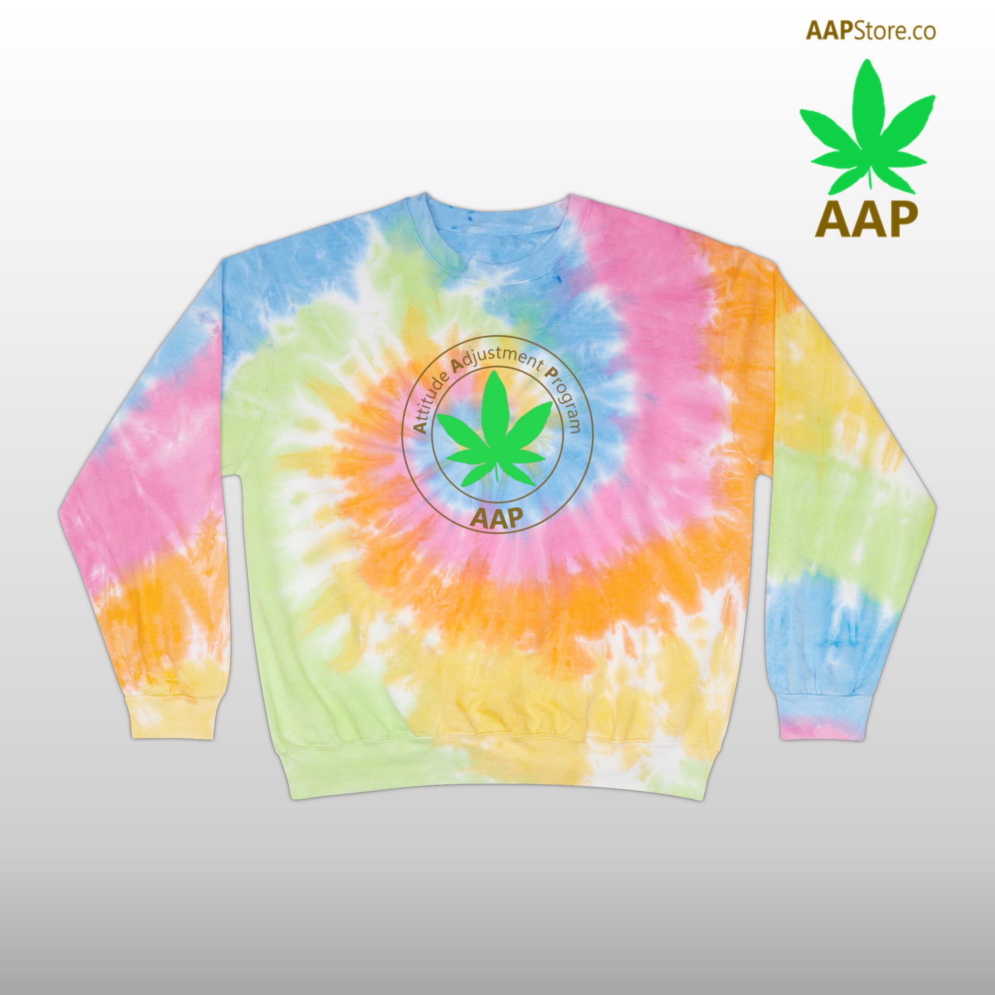 Follow The Program AAP Original Tie-Dye Sweatshirt