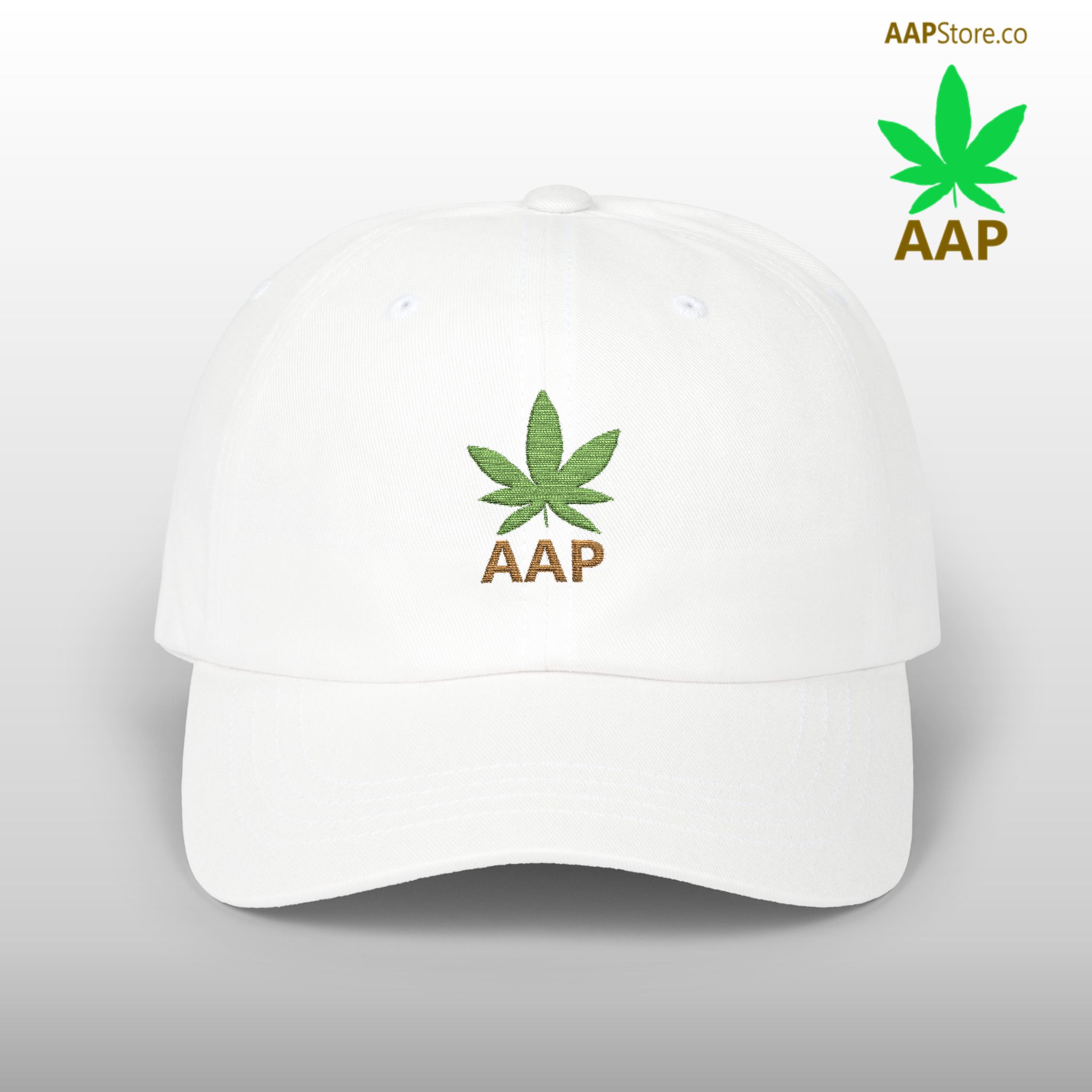 Follow The Program AAP Original AttitudeAdjustment.shop Logo Classic Dad Cap - Image 3