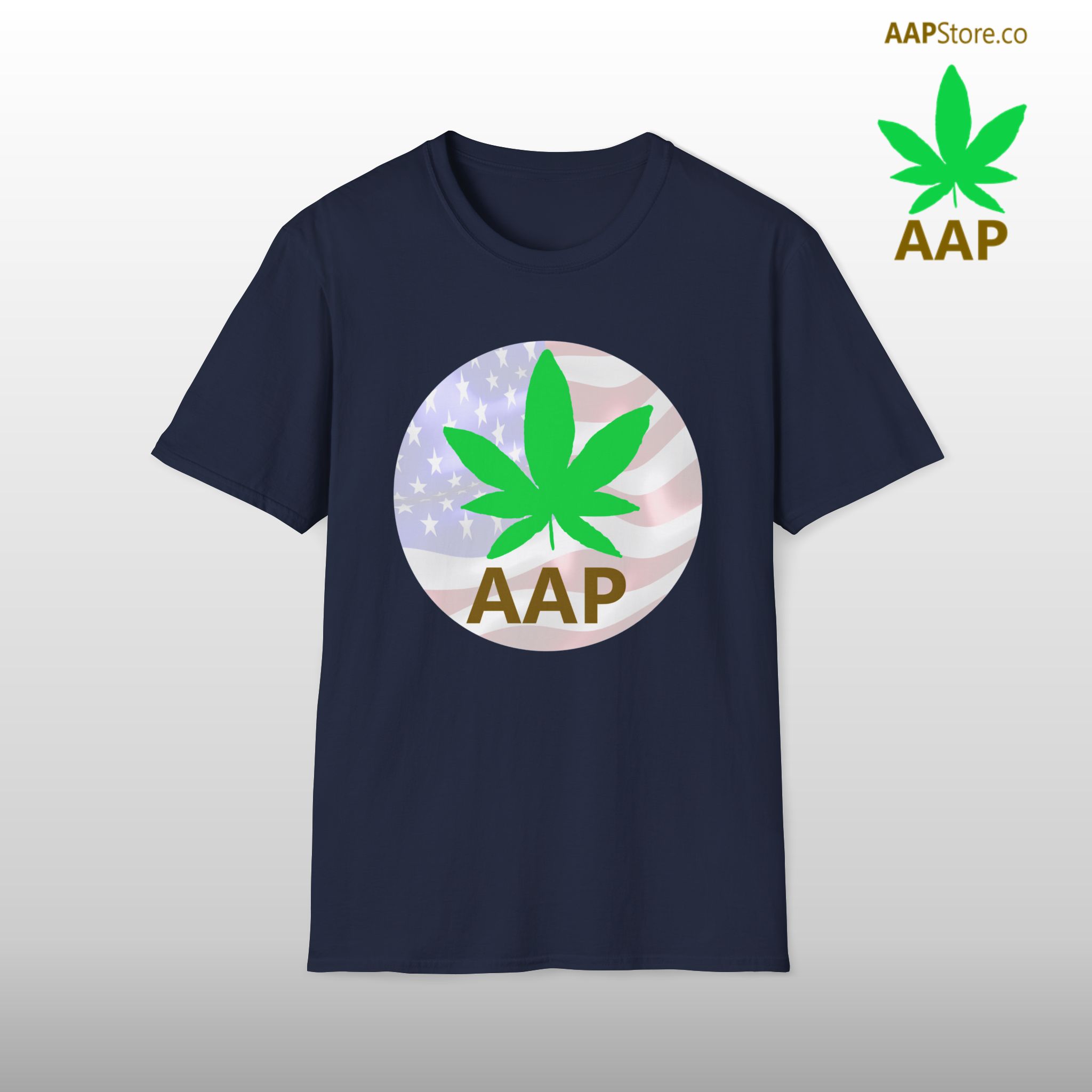 Puff It Up For Freedom AAP Original AttitudeAdjustment.shop Freedom Logo Tee - Image 4