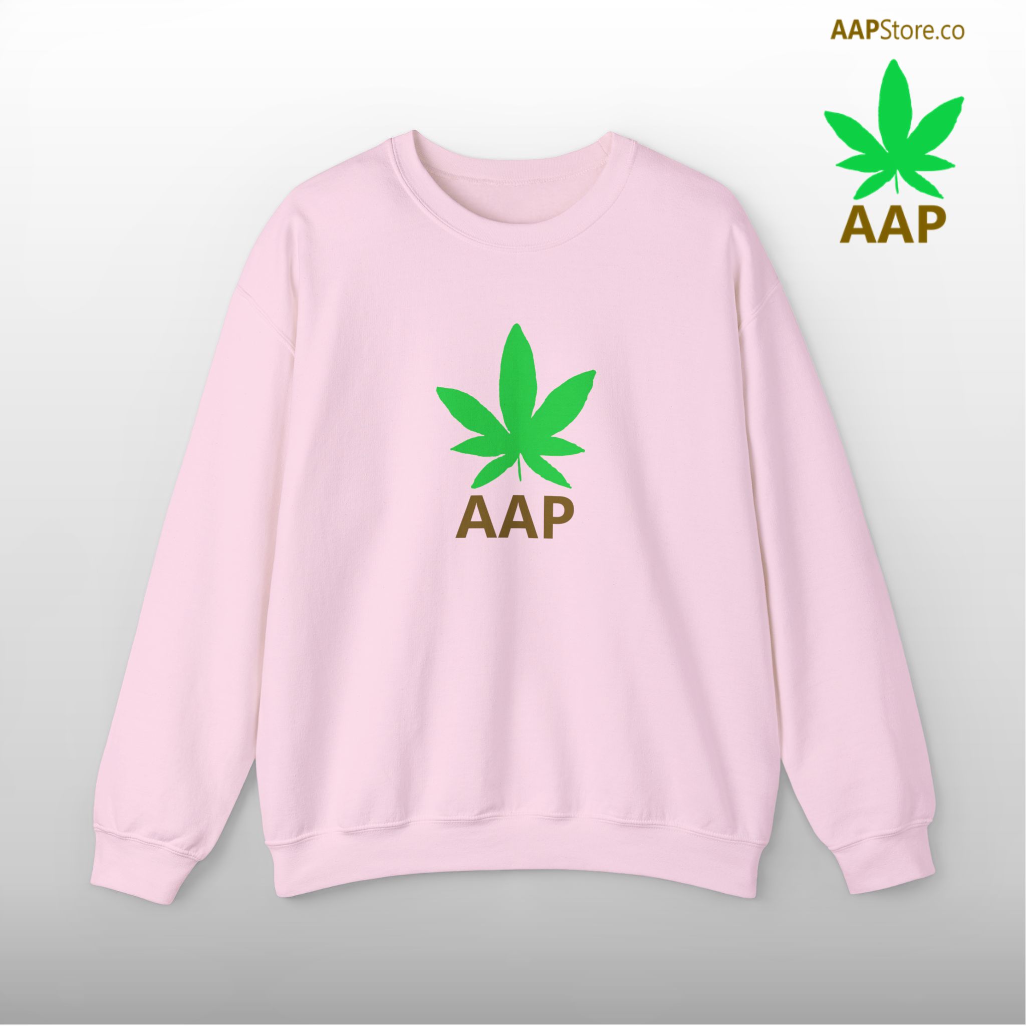 Follow The Program AAP Original AttitudeAdjustment.shop Logo Crewneck Sweatshirt - Image 5