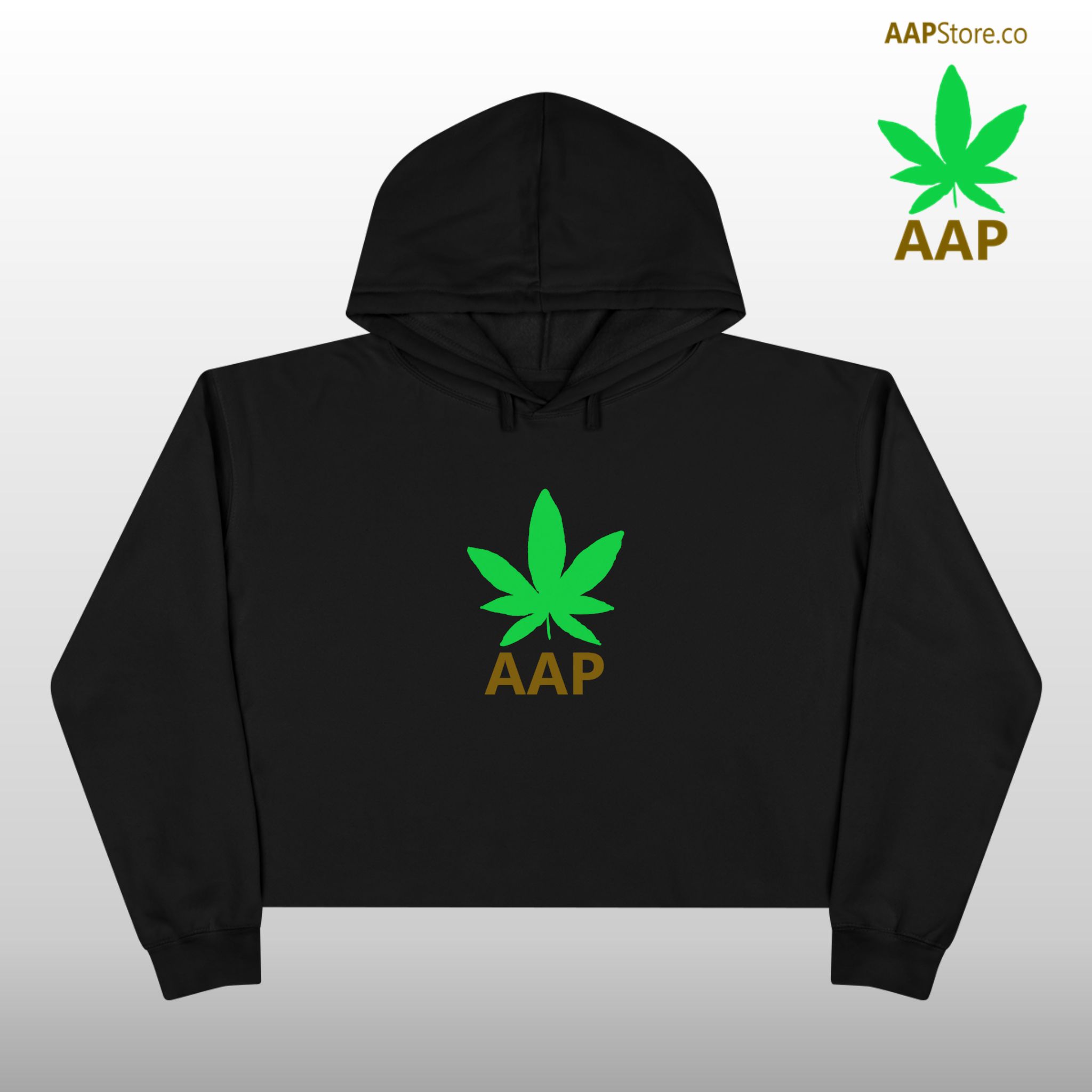 Follow The Program AAP Original AttitudeAdjustment.shop Crop Hoodie - Image 2