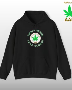 AAP Original Lucky Seven Leaf Clover Stoner Hoodie