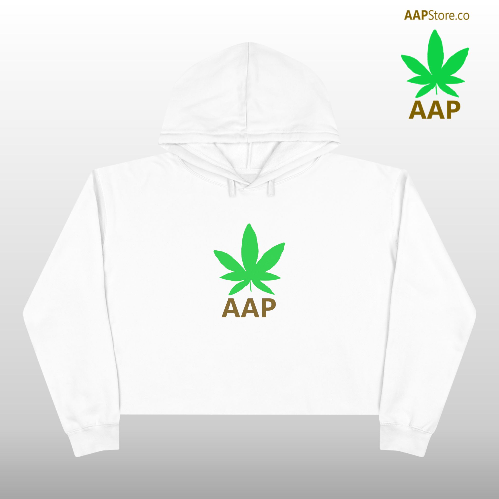 Follow The Program AAP Original AttitudeAdjustment.shop Crop Hoodie