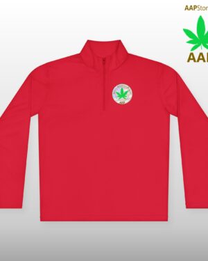 Puff It Up For Freedom AAP Original Freedom Logo Quarter-Zip Pullover