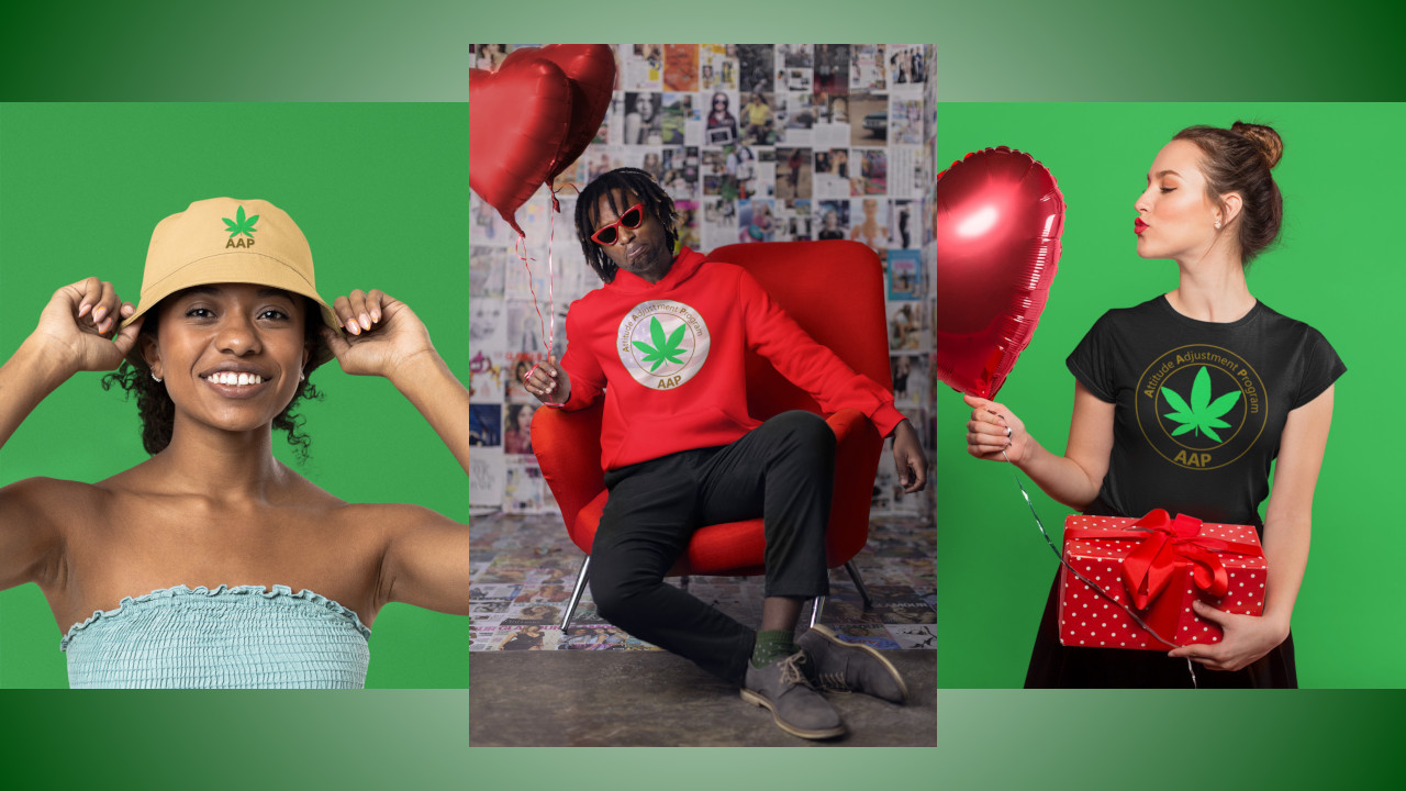 Can Weed Be Your Valentine? Yes It Canna With Attitude Adjustment Program! 25% OFF Your Cart at AttitudeAdjustment.shop coupon AAP25