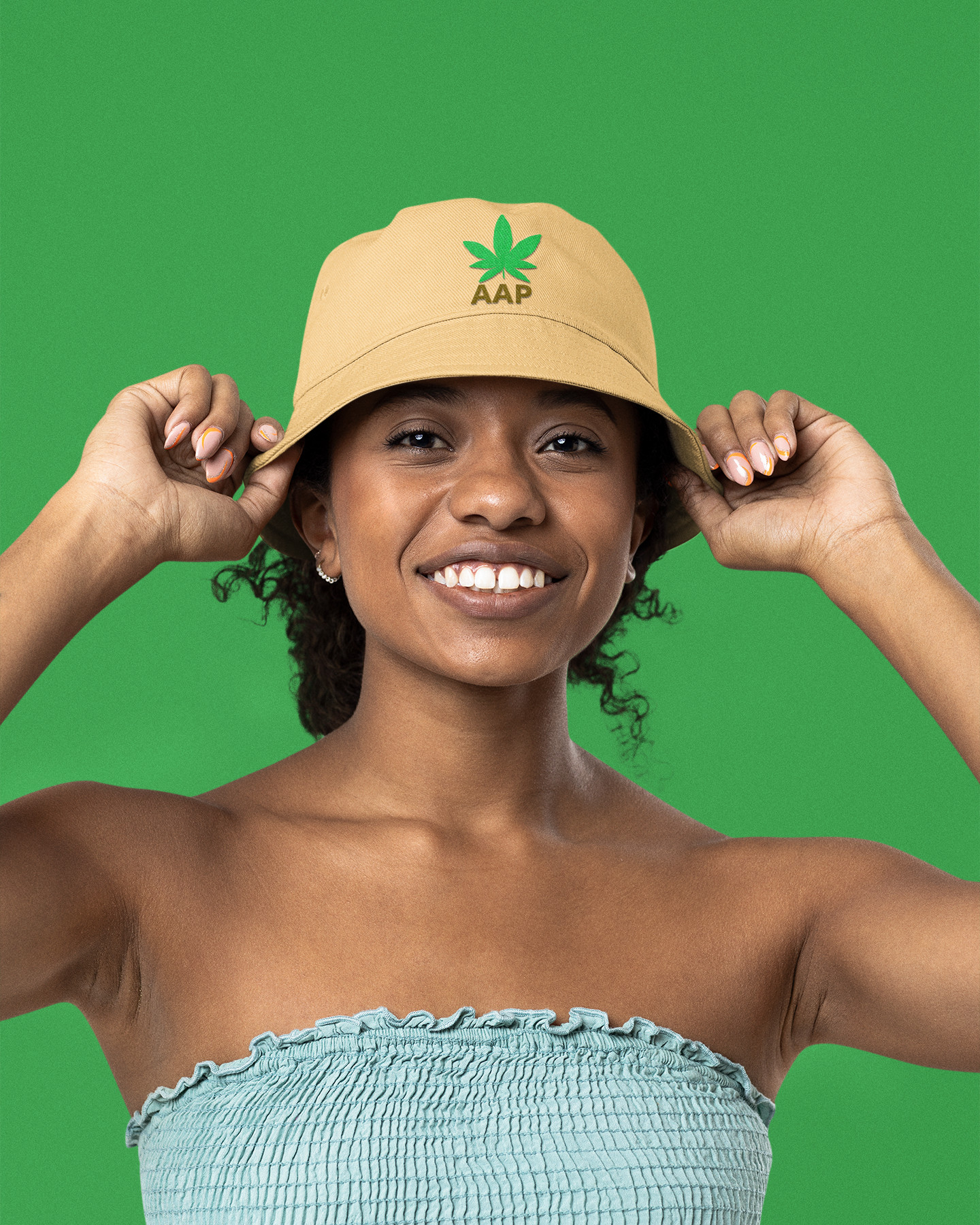 Follow The Program AAP Original Tan Bucket Hat