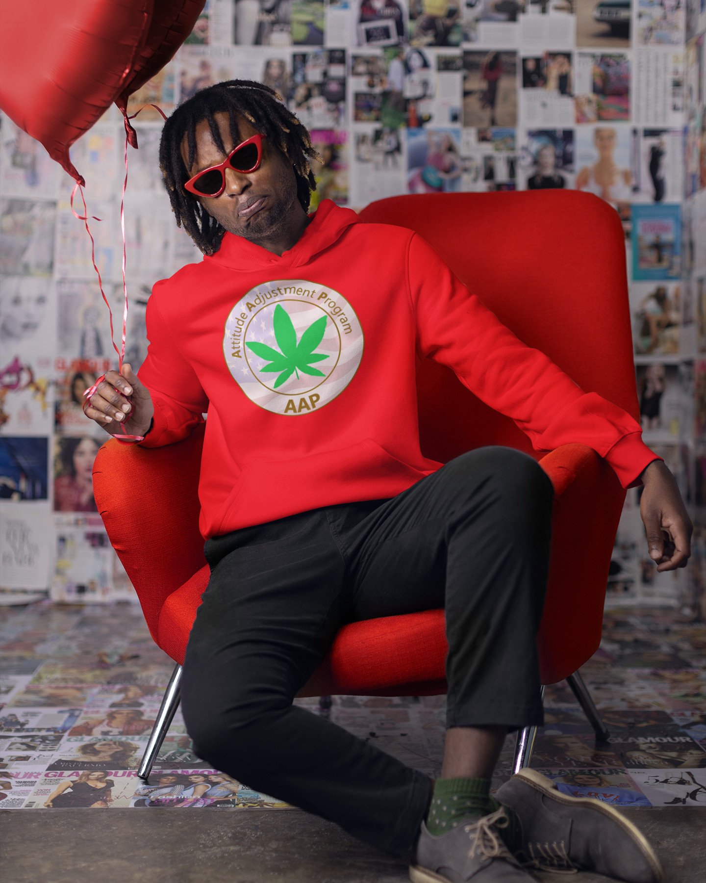 Puff It Up For Freedom AAP Original Freedom Hoodie