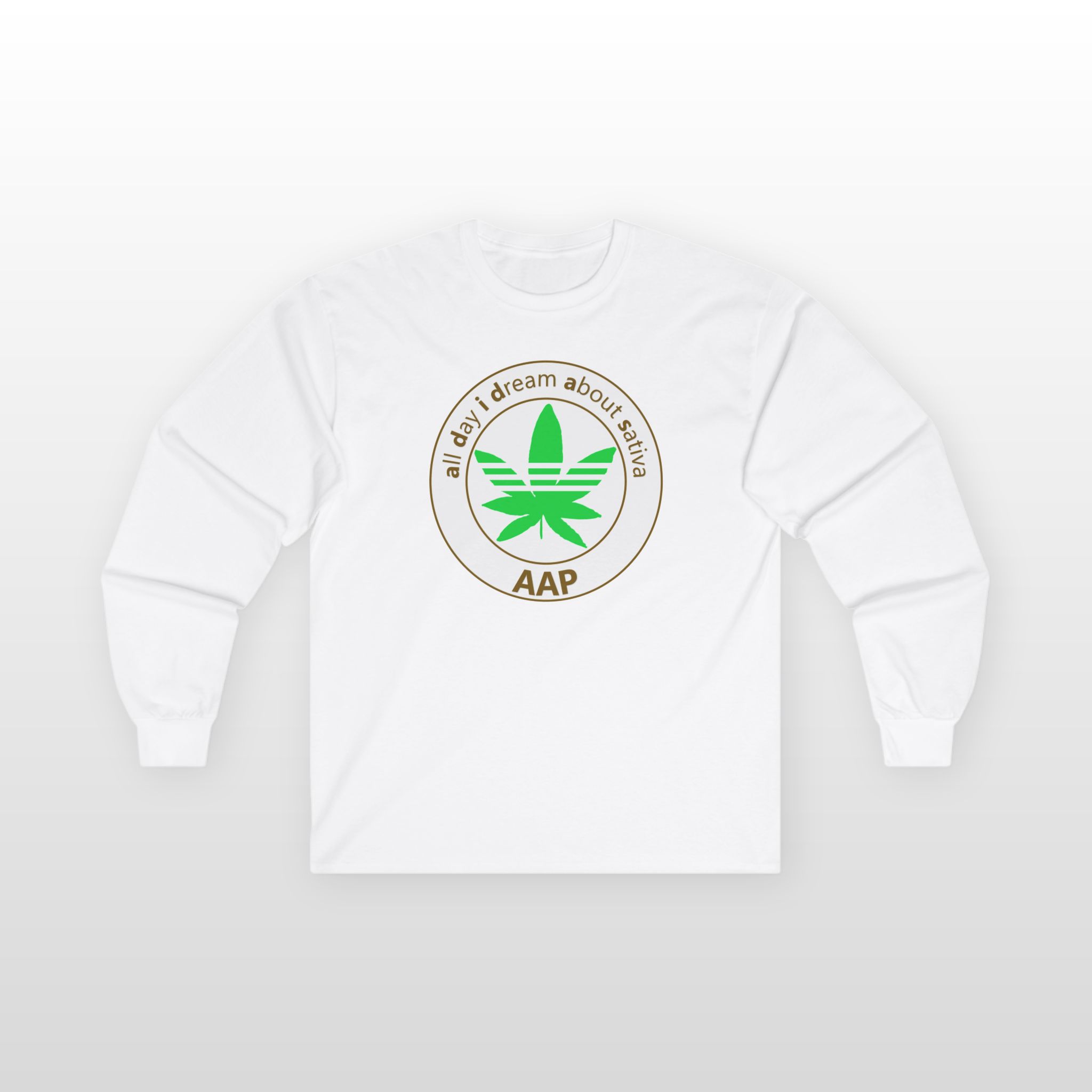 All Day I Dream About Sativa Long Sleeve Tee - Image 4