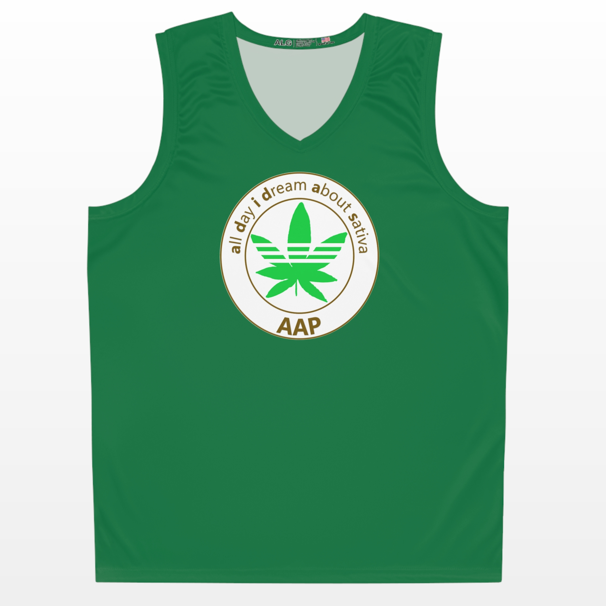 All Day I Dream About Sativa Basketball Jersey