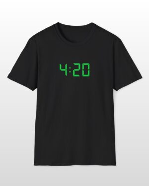 420 Digital Clock Tee
