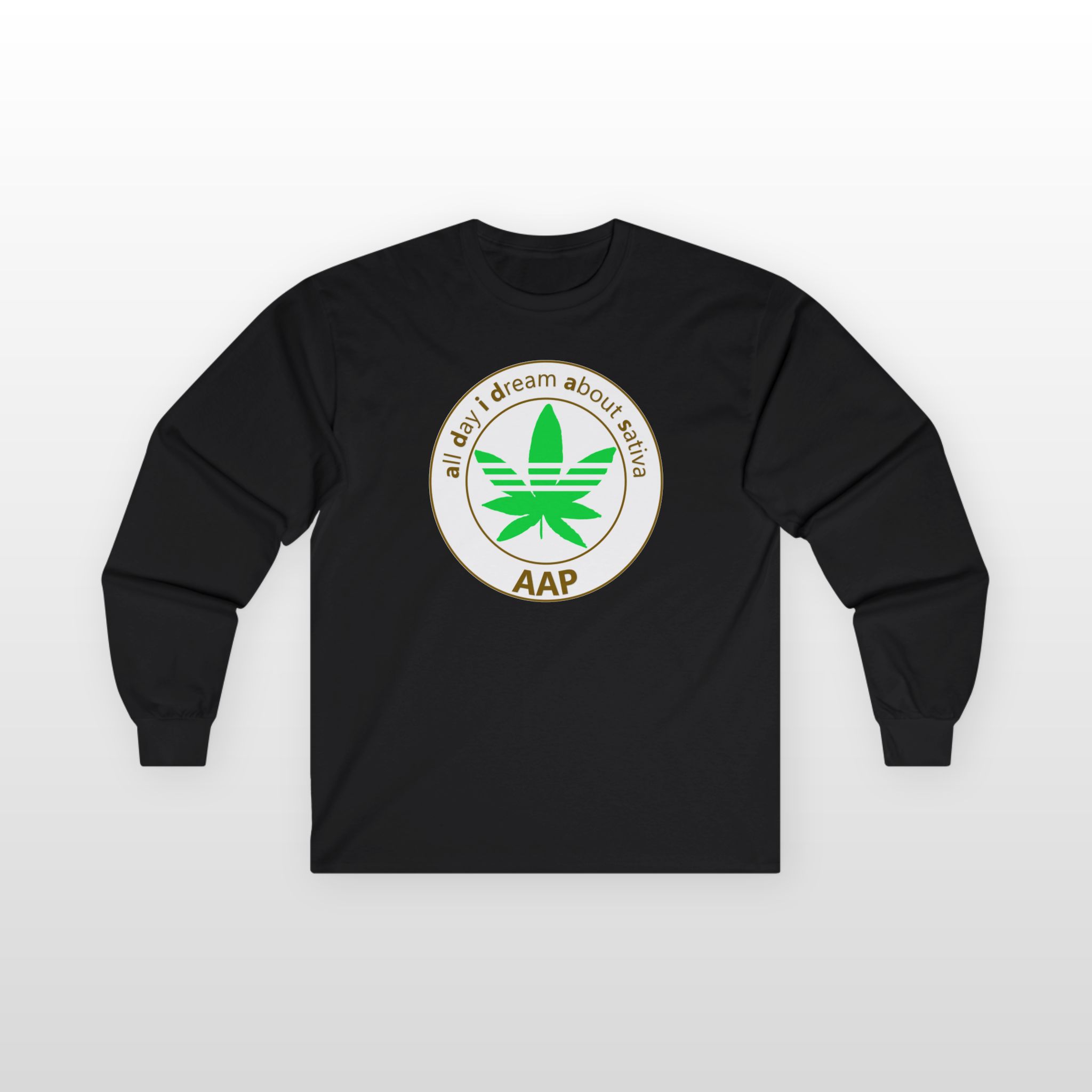 All Day I Dream About Sativa Long Sleeve Tee - Image 3