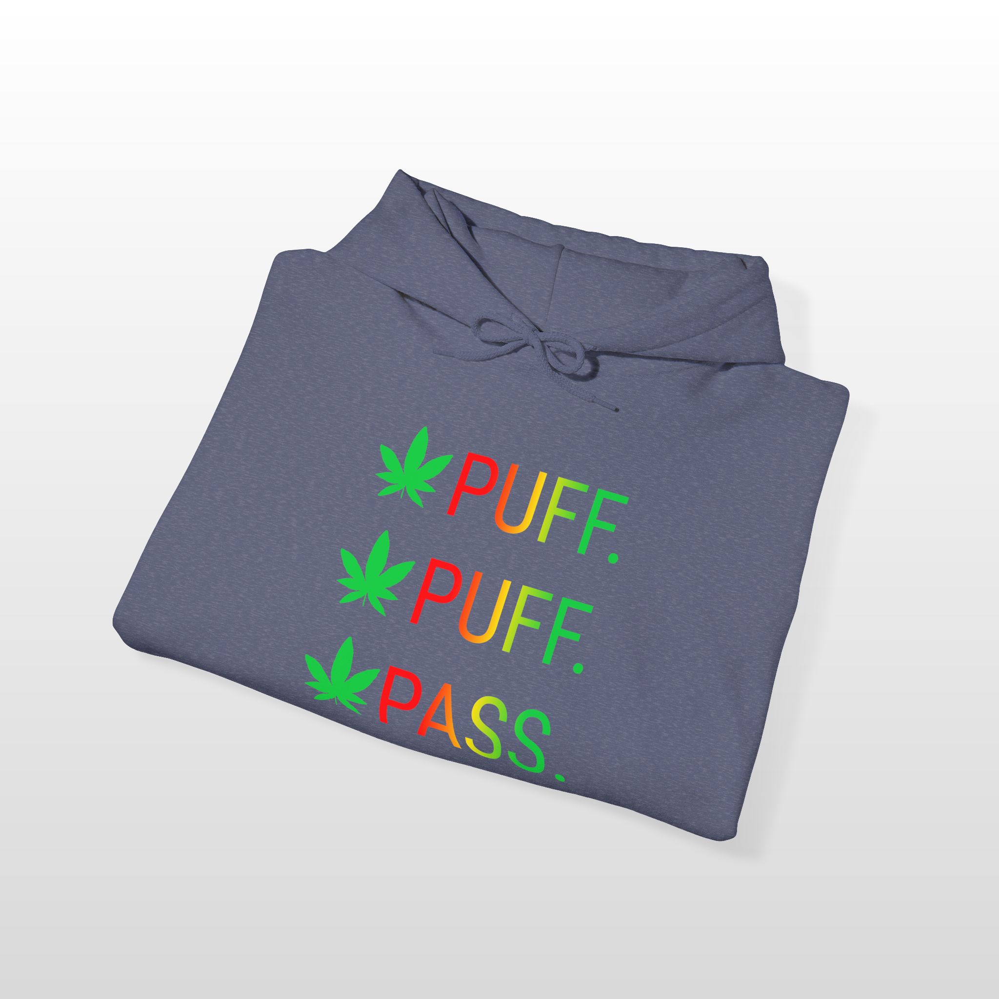Puff Puff Pass 420 Stoner Hoodie - Image 9