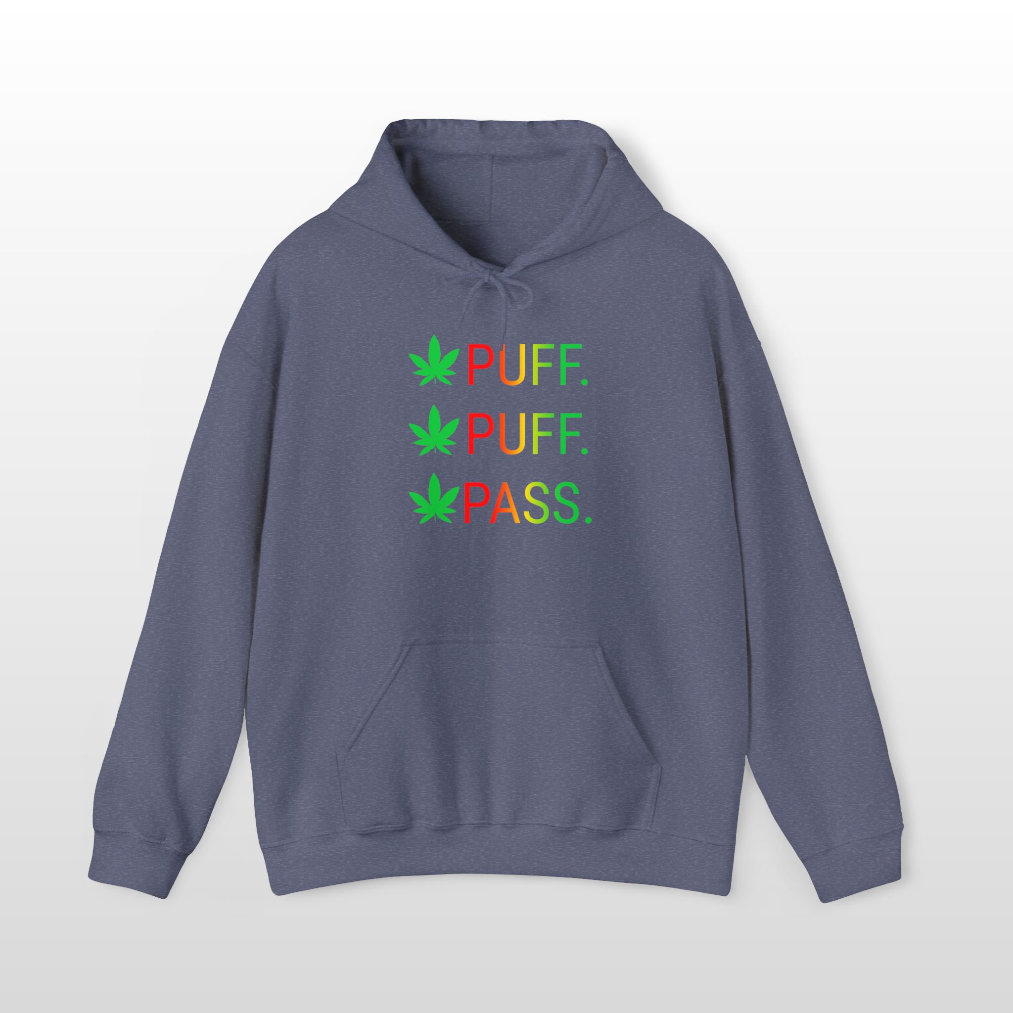 Puff Puff Pass 420 Stoner Hoodie - Image 8