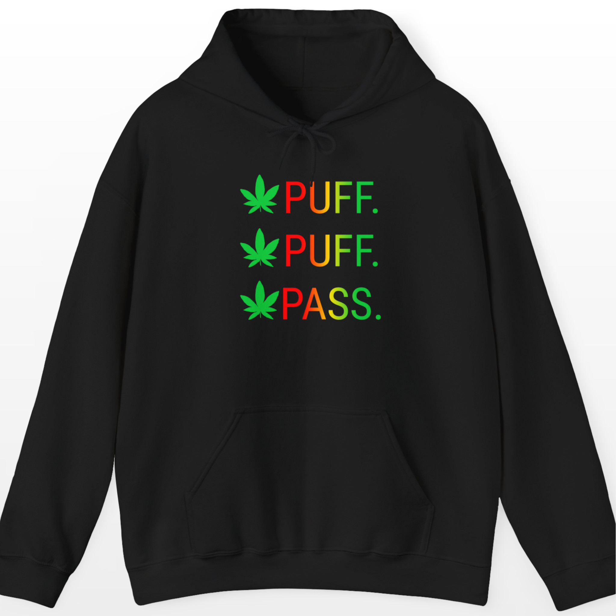Puff Puff Pass 420 Stoner Hoodie