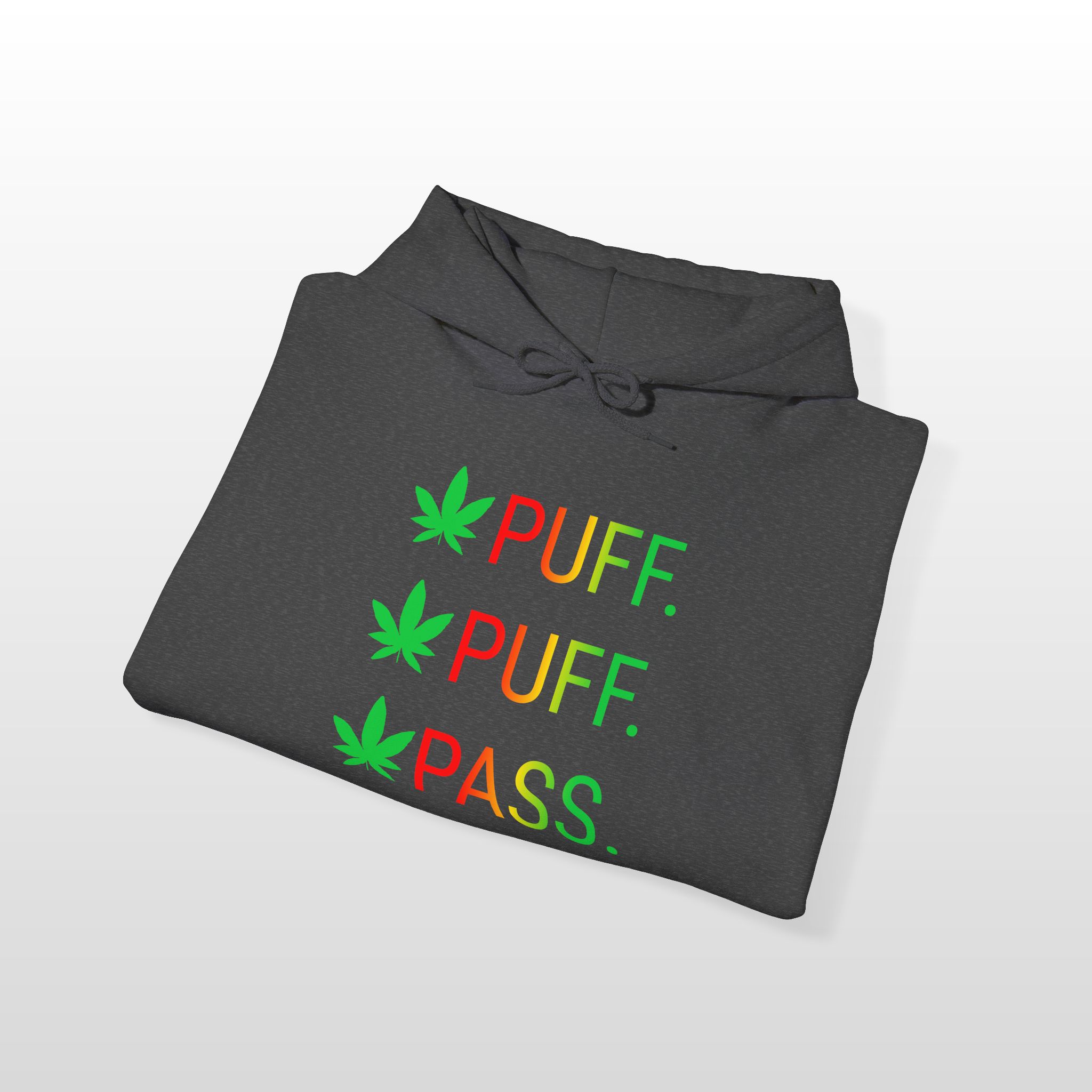 Puff Puff Pass 420 Stoner Hoodie - Image 7