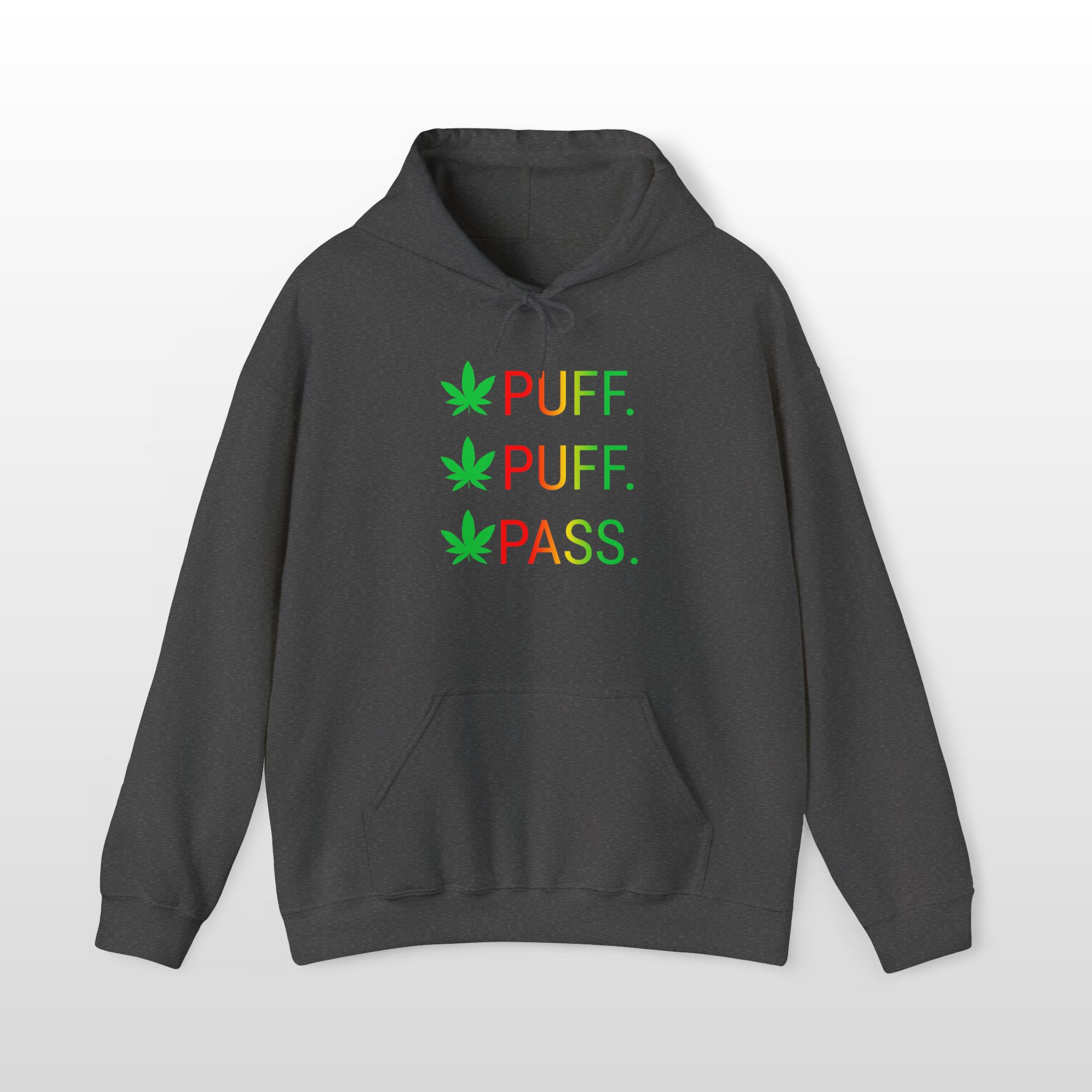 Puff Puff Pass 420 Stoner Hoodie - Image 6
