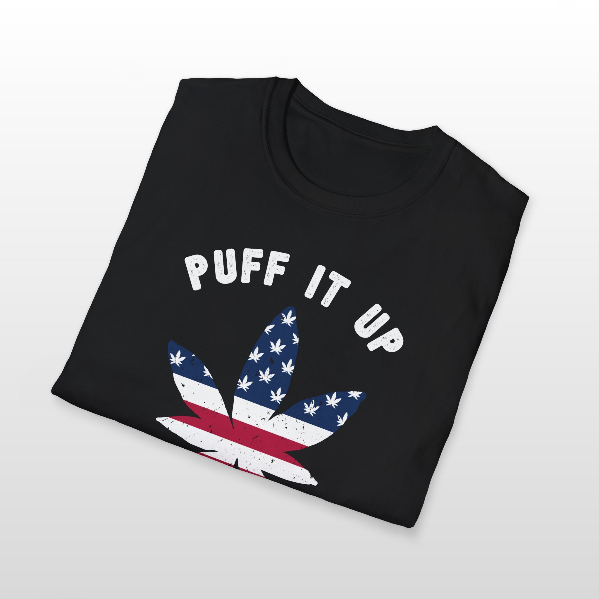 puff it up for freedom 420 tee