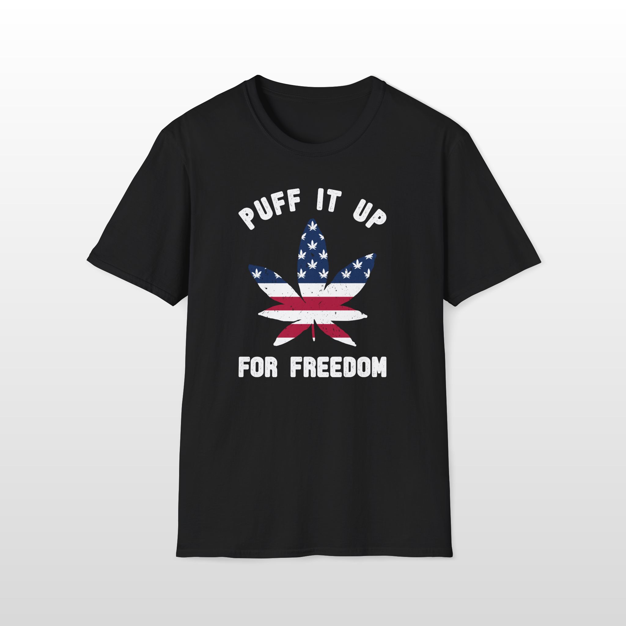 puff it up for freedom 420 tee