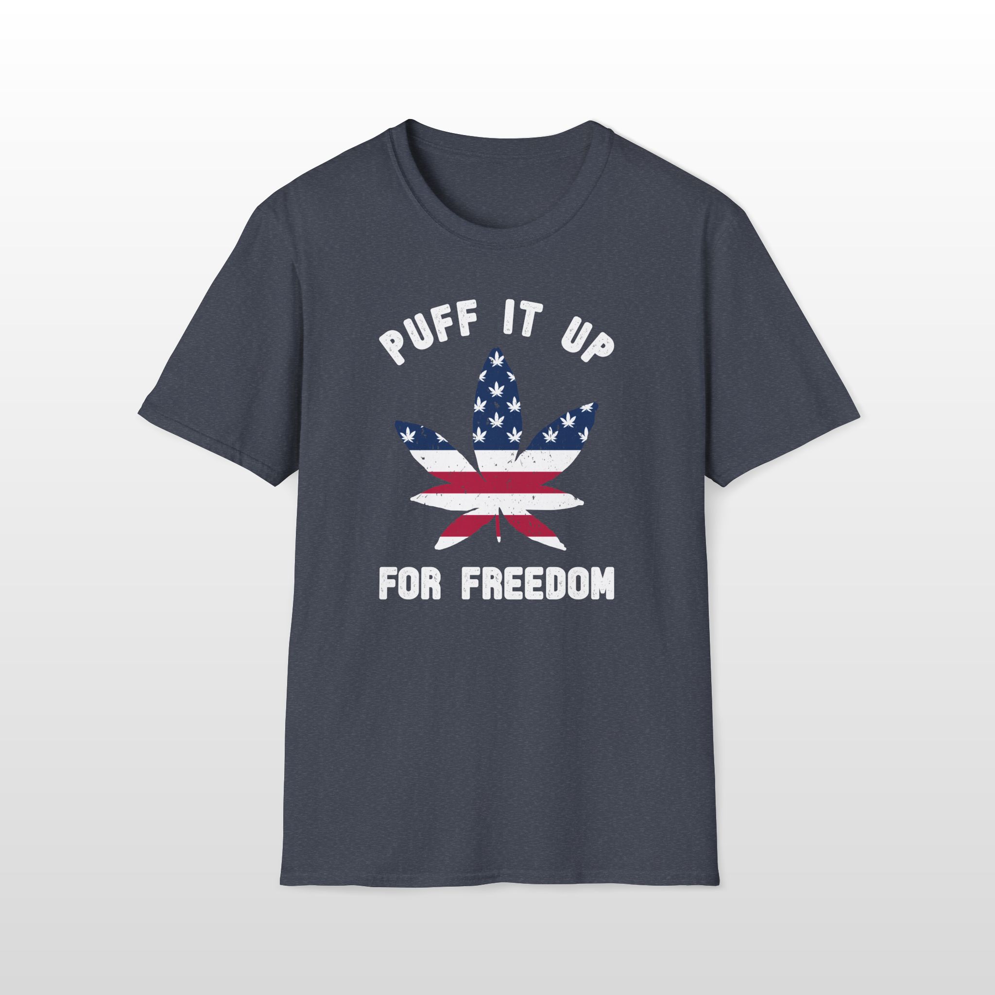 puff it up for freedom 420 tee