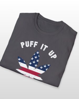 puff it up for freedom 420 tee