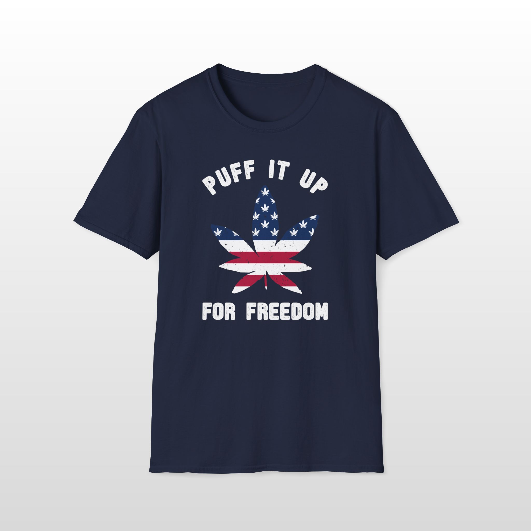 puff it up for freedom 420 tee