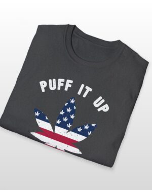 puff it up for freedom 420 tee