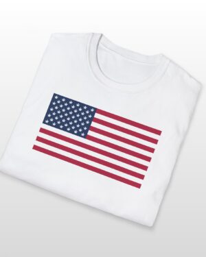 weeds and stripes 420 tee