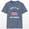 puff it up for freedom 420 tee