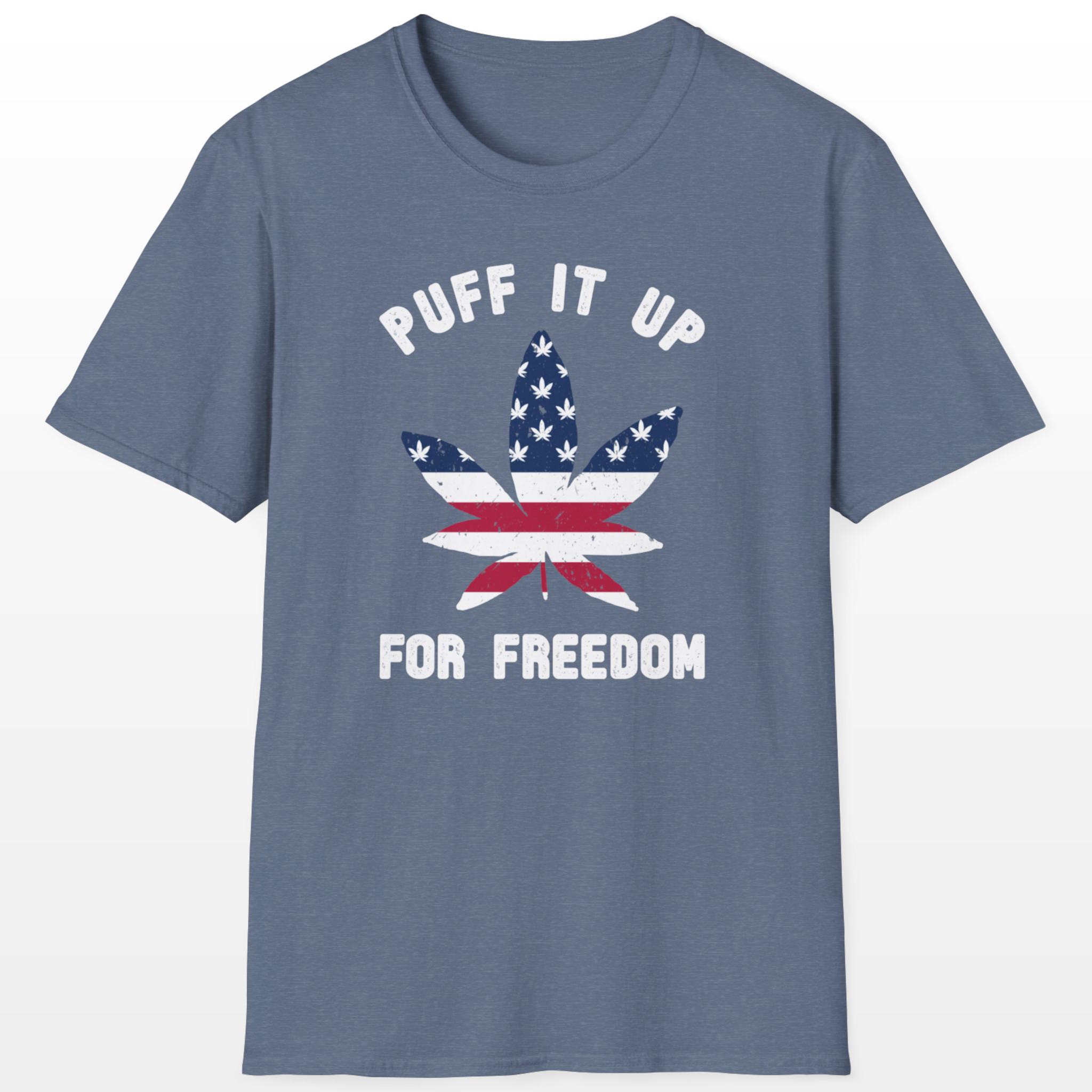 puff it up for freedom 420 tee