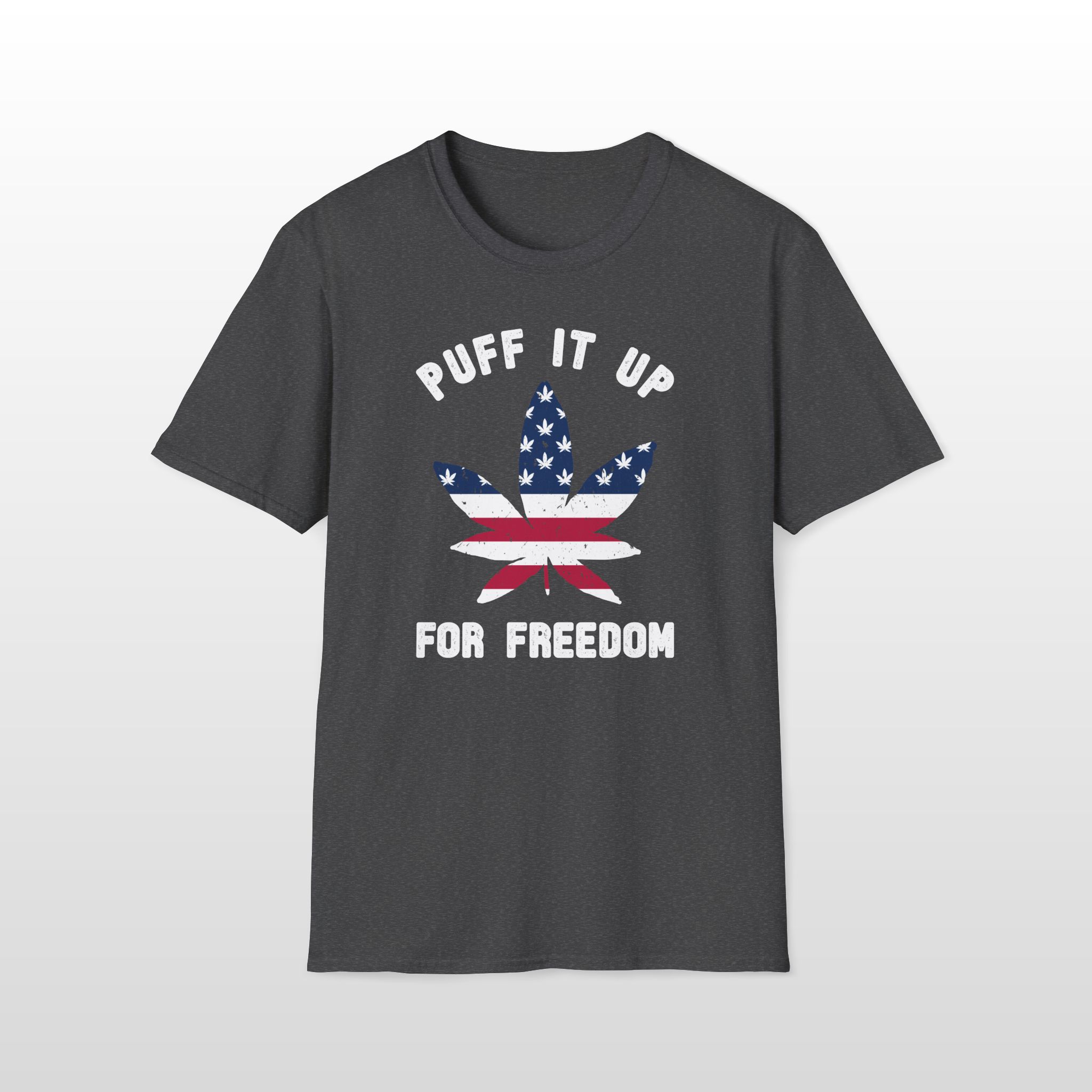 puff it up for freedom 420 tee