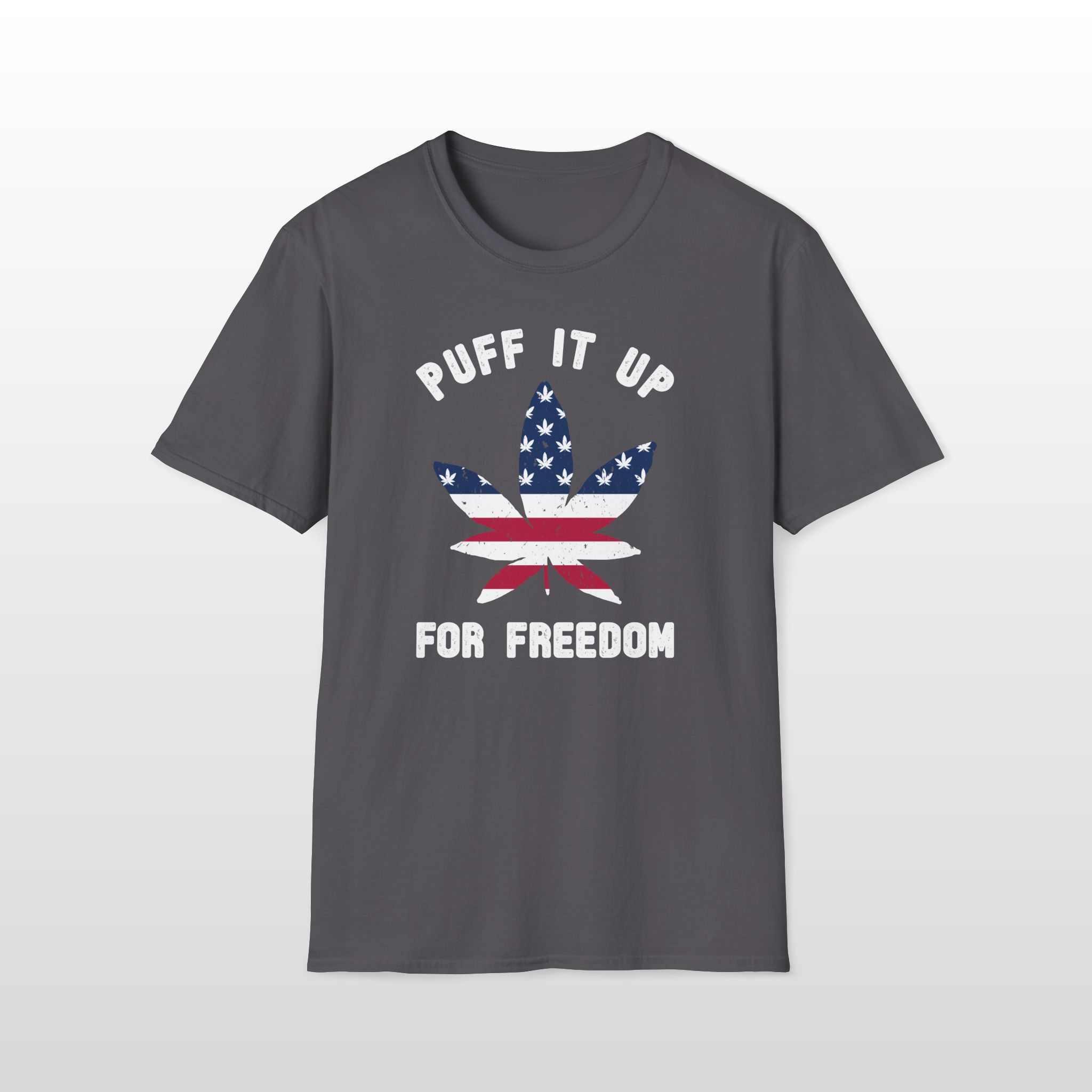 puff it up for freedom 420 tee