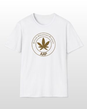 attitude adjustment program gold badge 420 tee