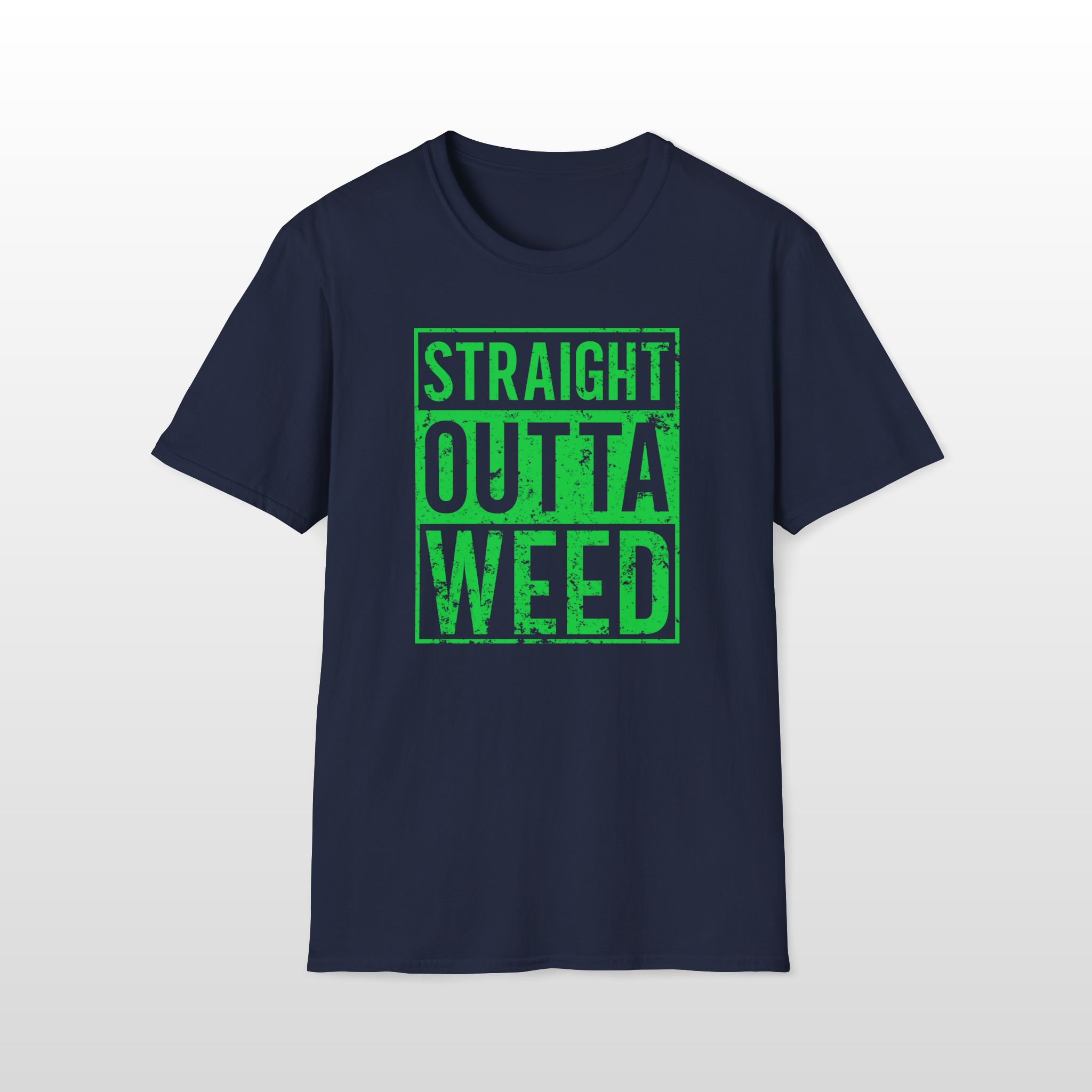 straight outta weed 420 tee