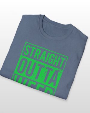 straight outta weed 420 tee