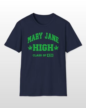 mary jane high class of 420 tee