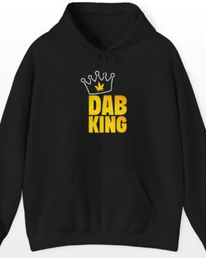 dab king 420 stoner hoodie