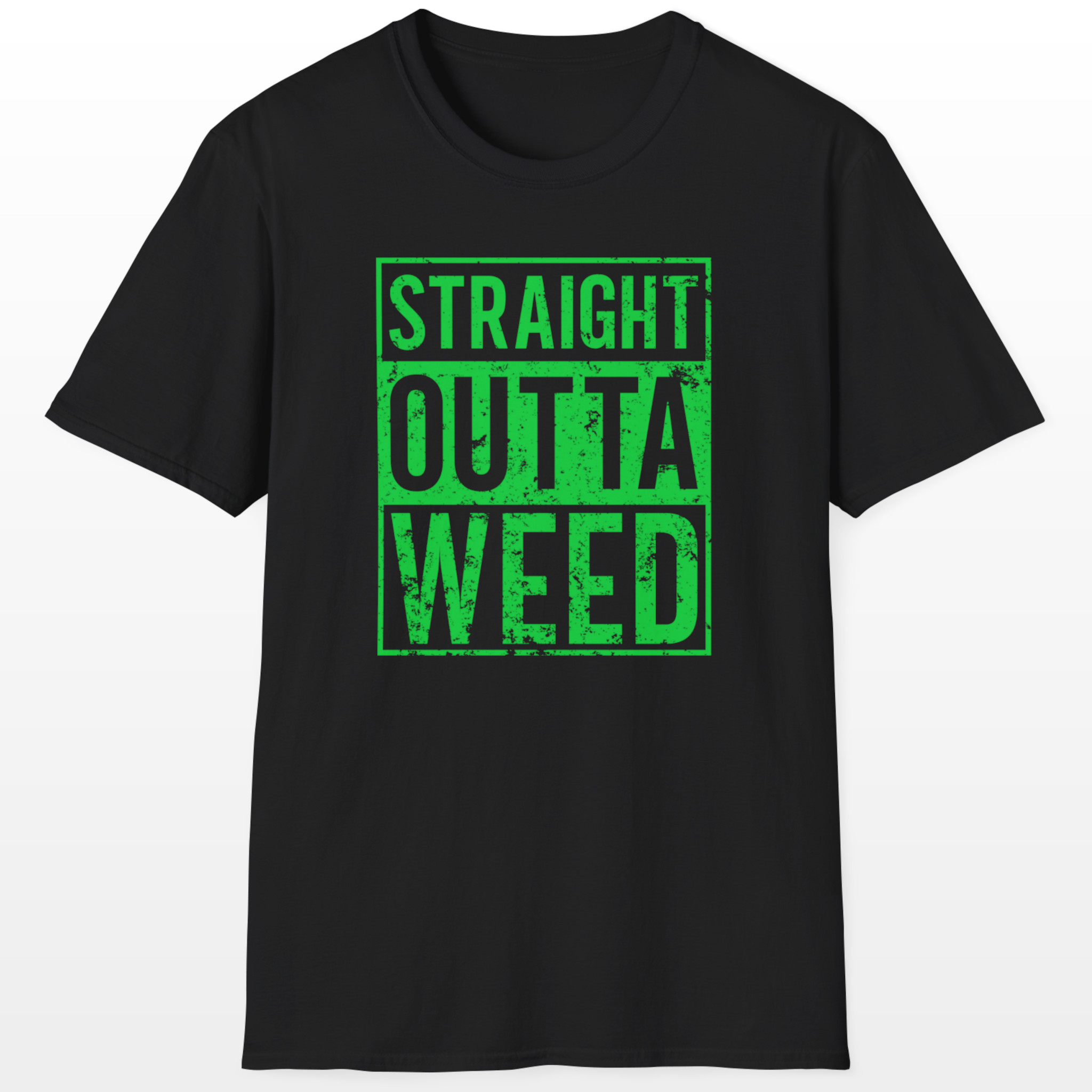 straight outta weed 420 tee