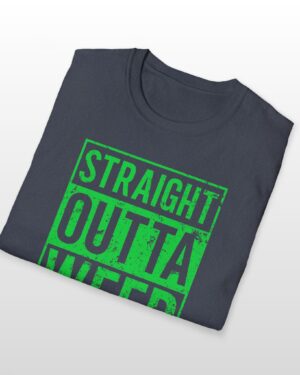 straight outta weed 420 tee