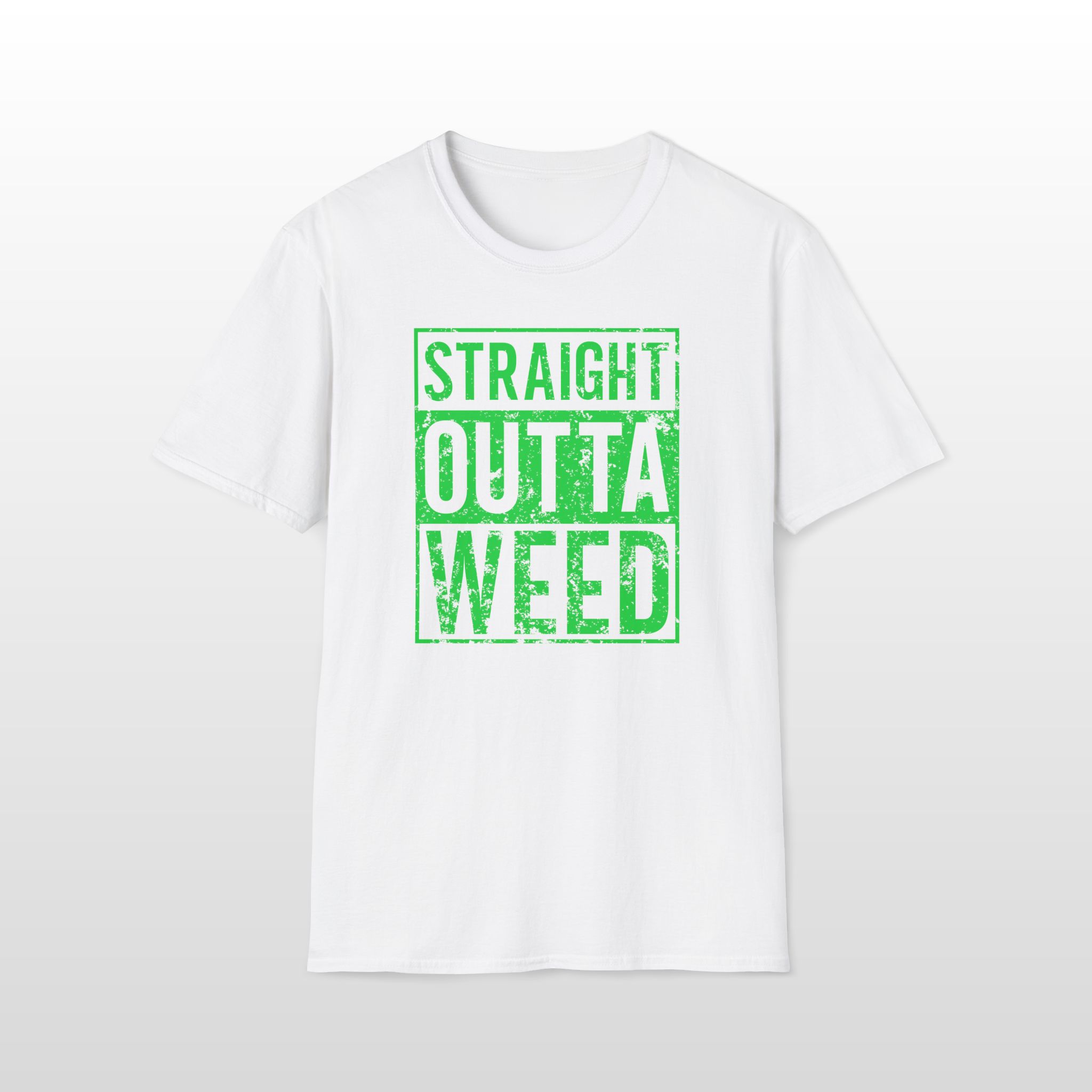 straight outta weed 420 tee